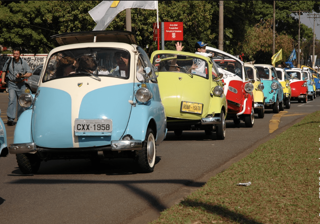 Encontro Nacional de Romi-Isettas terá carreata, música, gincana e atrações para toda a família